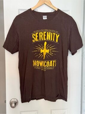 Firefly Serenity Browncoats T-Shirt - Size L